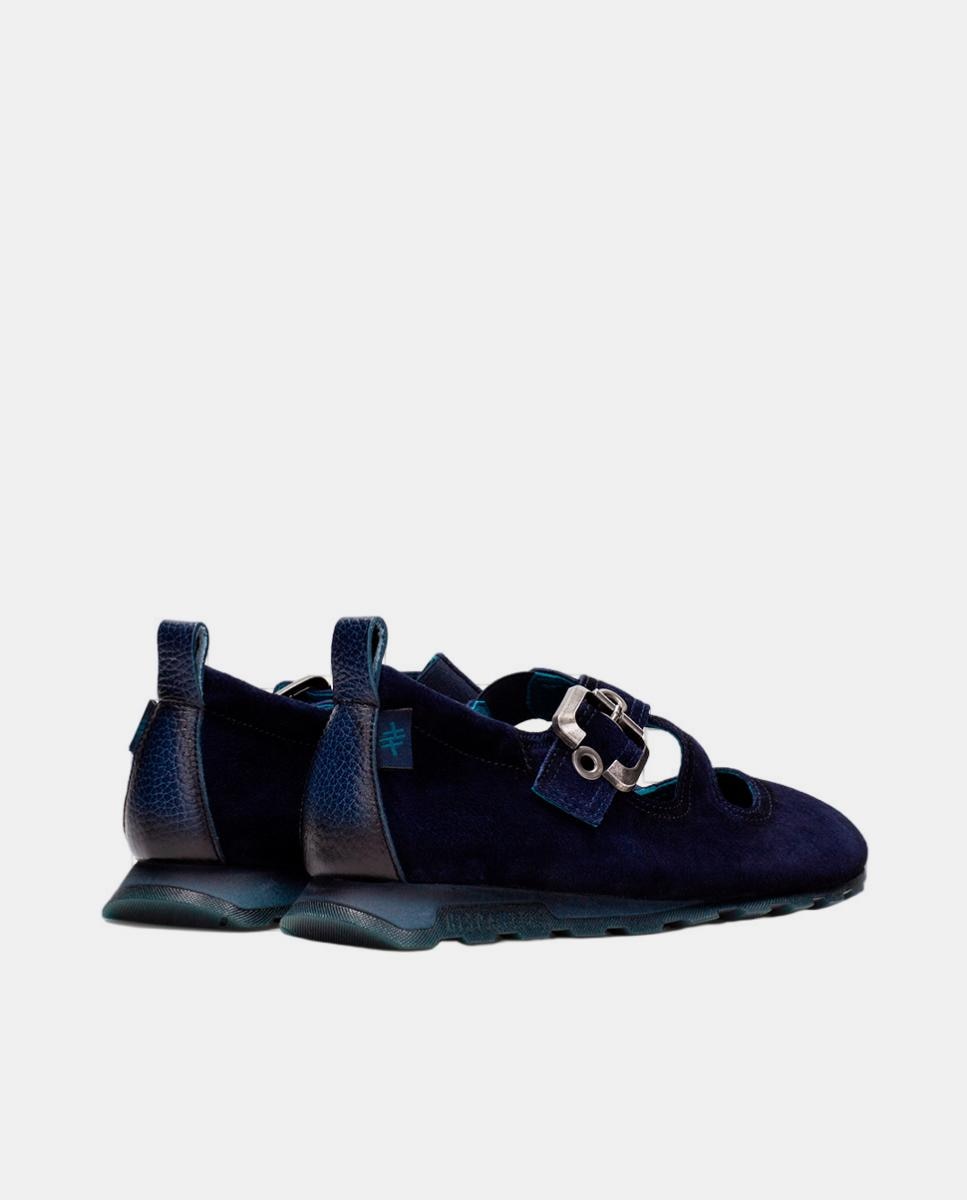 Sapatos de Presilha Desportivos Azul-marinho-3