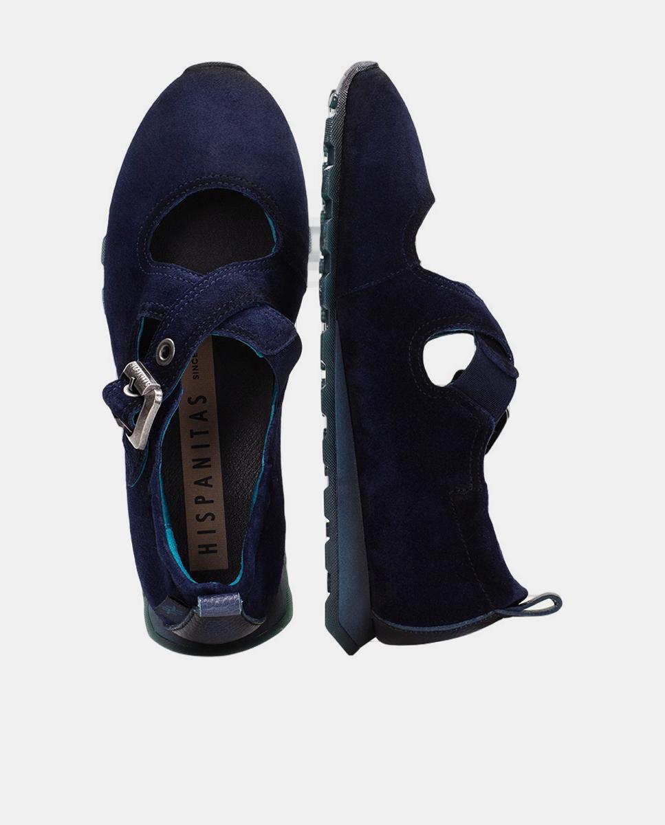 Sapatos de Presilha Desportivos Azul-marinho-4