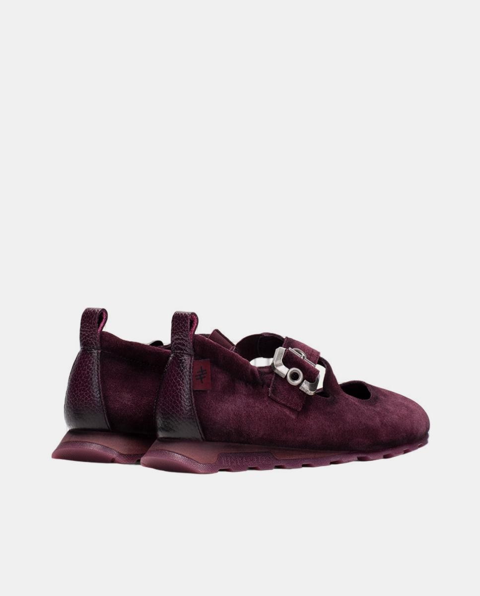 Sapatos de Presilha Desportivos Vermelho-cereja-3