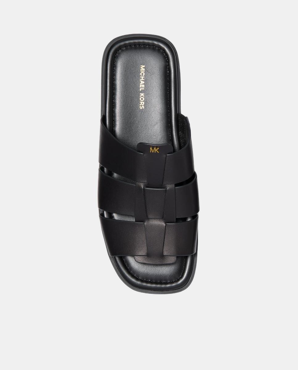 Sandálias Rasas Indy Preto-3