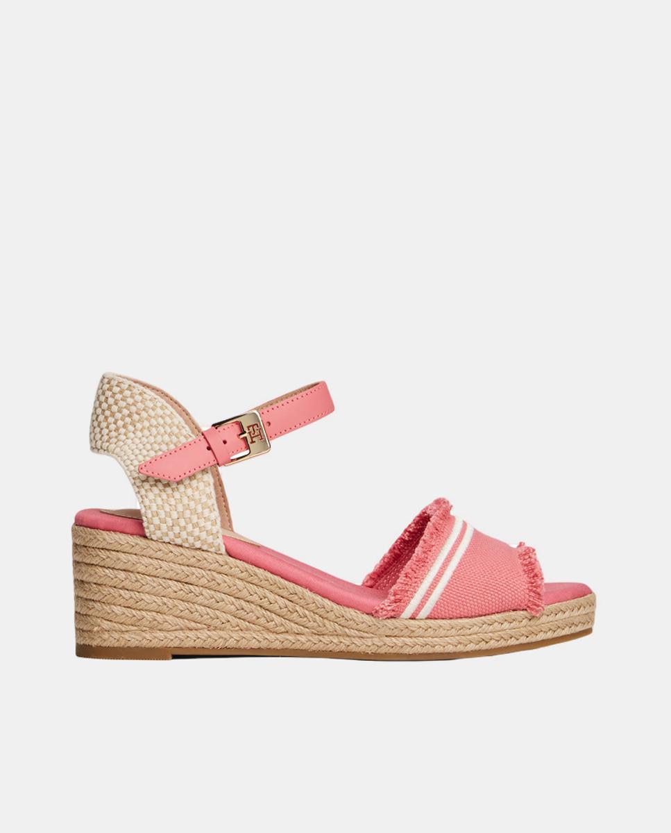 Cunha de Esparto com Fivela Rosa-1