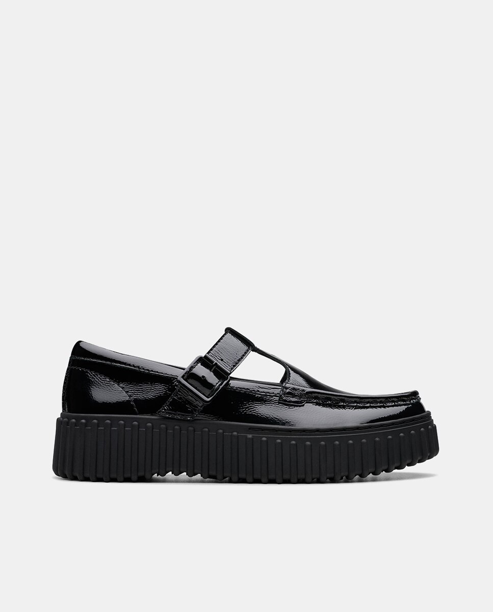 Mocassins Torhill Bar de Couro com Sola TR Preto-1