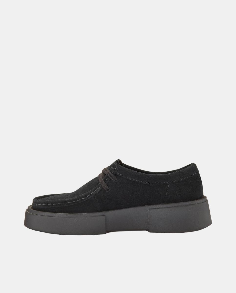 Sapatos Torview W em Têxtil com Interior de Couro Preto-3