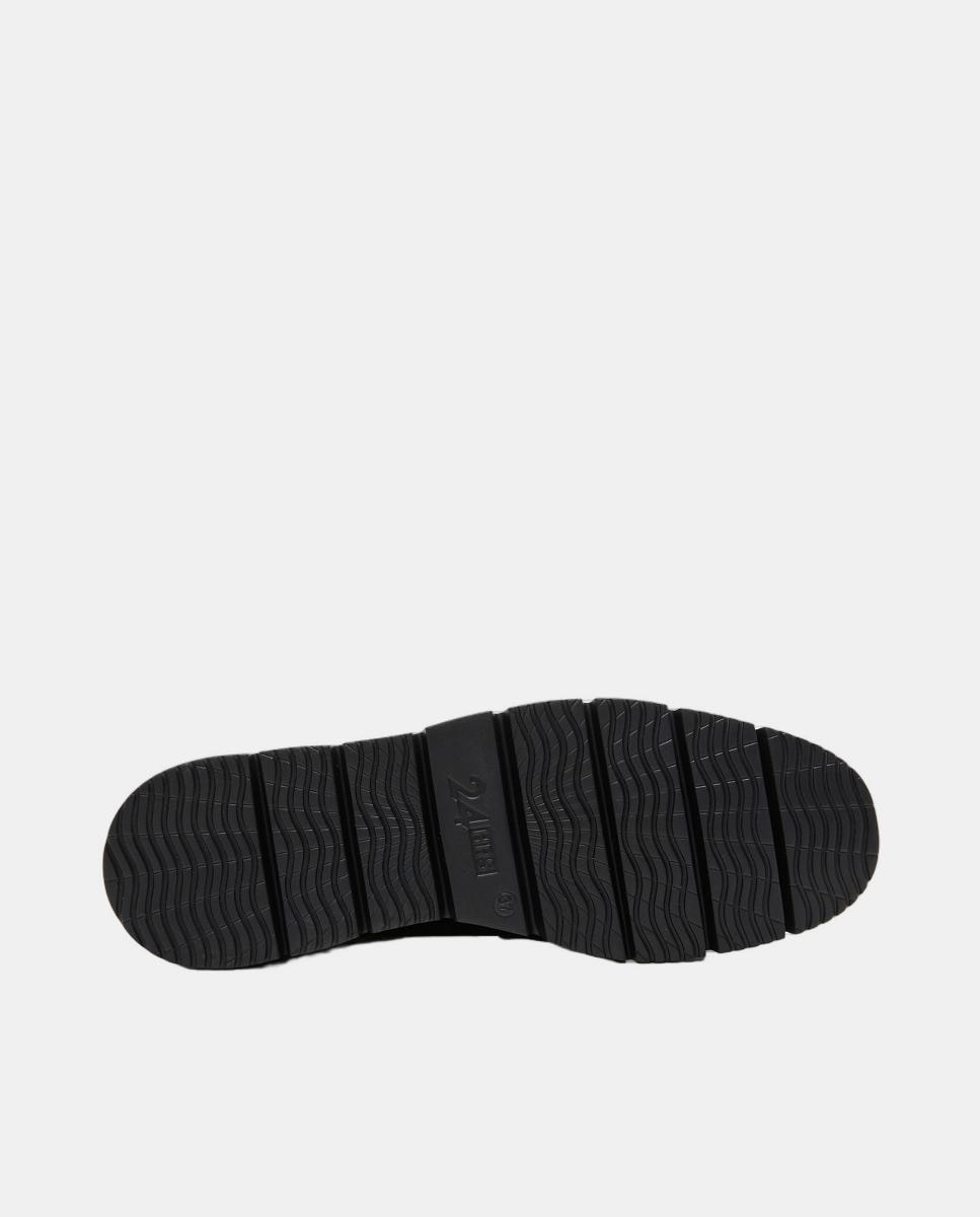 Sapatos de Presilha em Verniz - Preto Preto-4