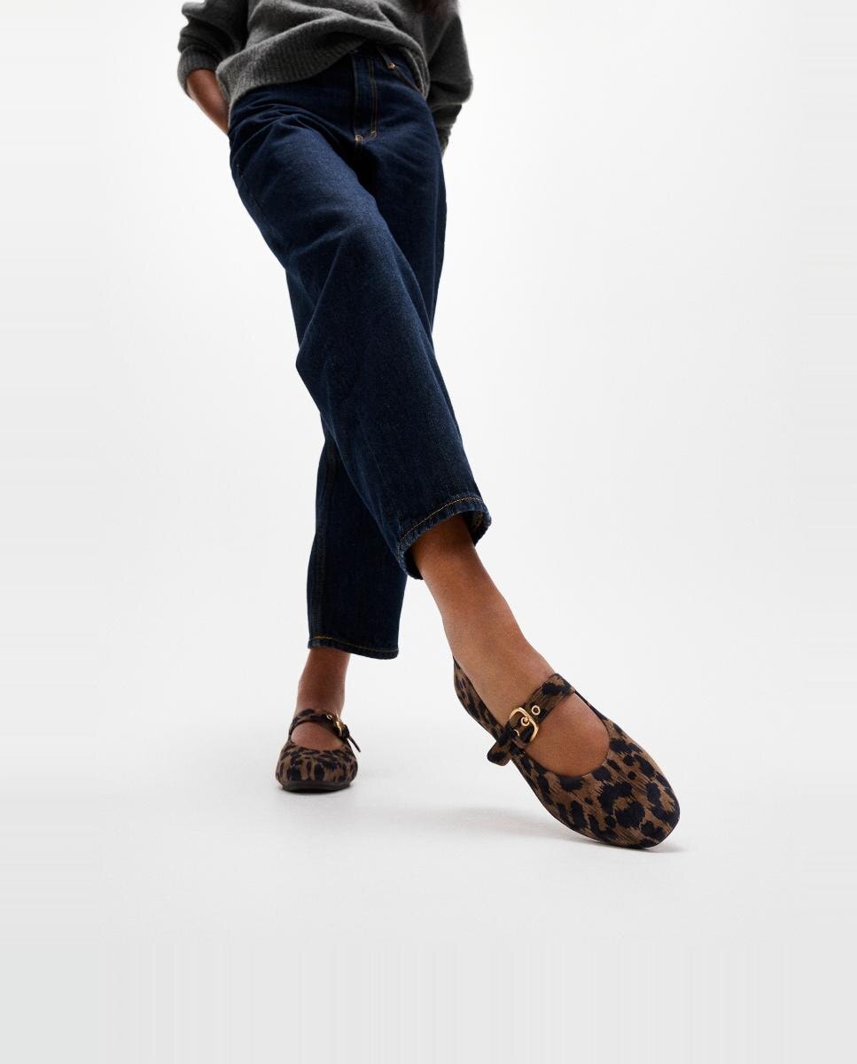 Sapatos de Presilha de Camurça Castanho-chocolate-6