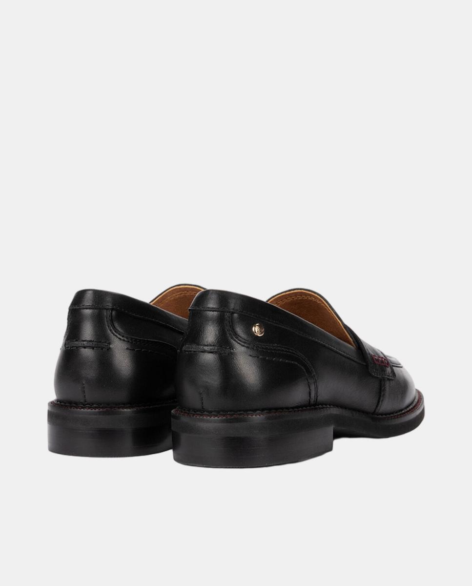 Mocasines de mujer de piel con suela extraligera - Pikolinos - Negro Negro-3