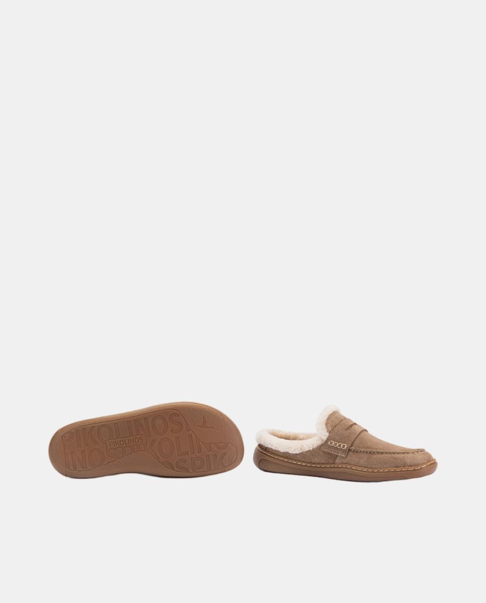 Socas de Pele Barefoot Unissexo com Forro Aconchegante Bege-5