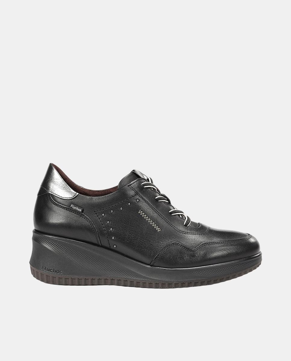 Imagem 0 de Sapatos em Pele com Fecho de Elásticos