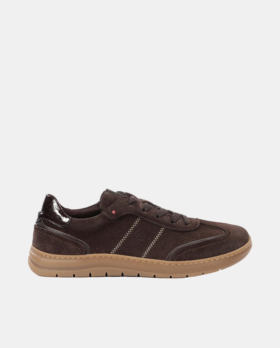 Imagem 0 de Sapatos em Camurça com Fecho de Atacadores