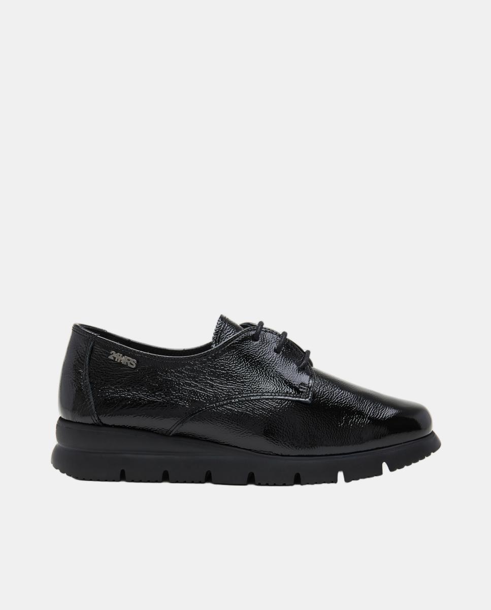Imagem 0 de Sapatos Tipo Bluchers em Verniz