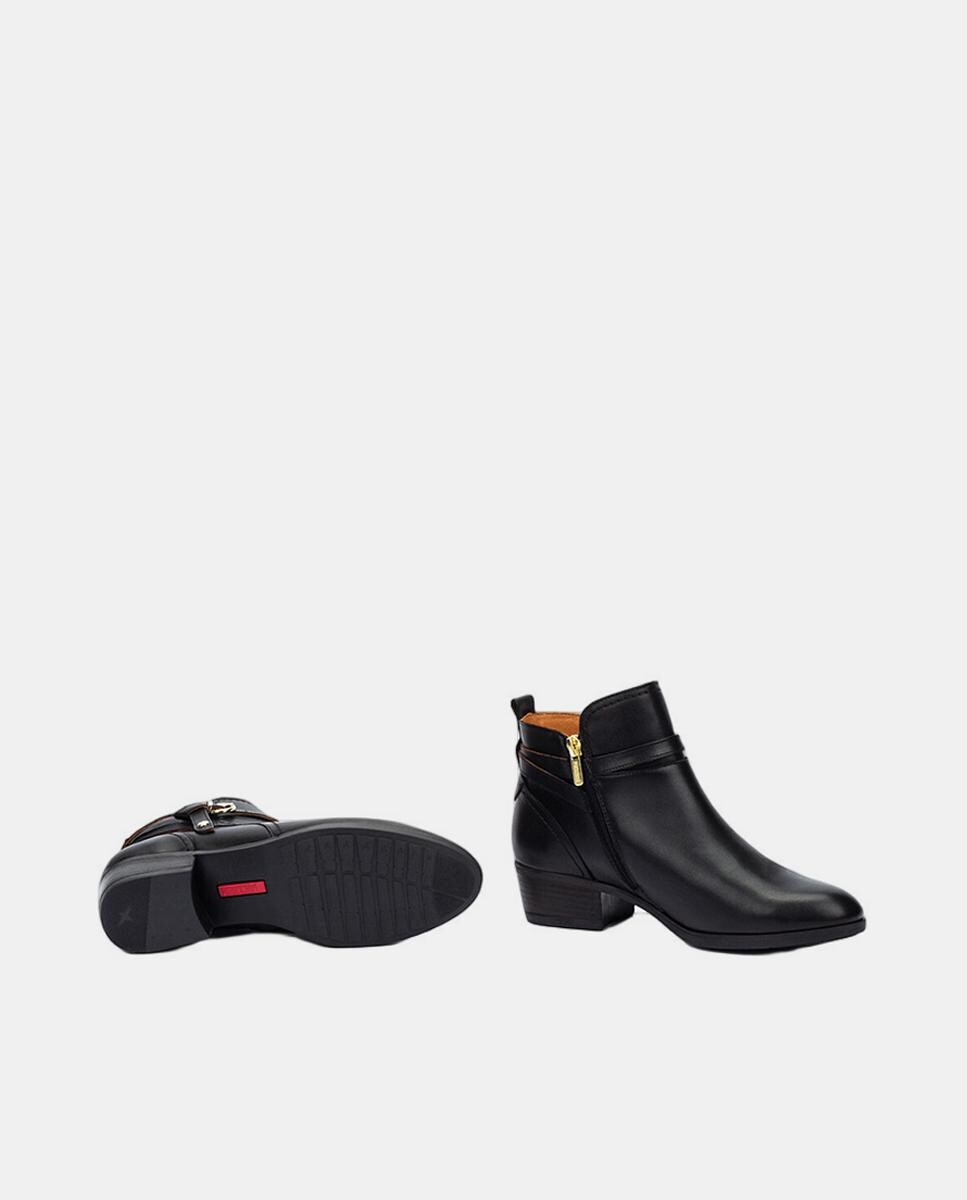 Botins em Pele - Castanho Preto-6