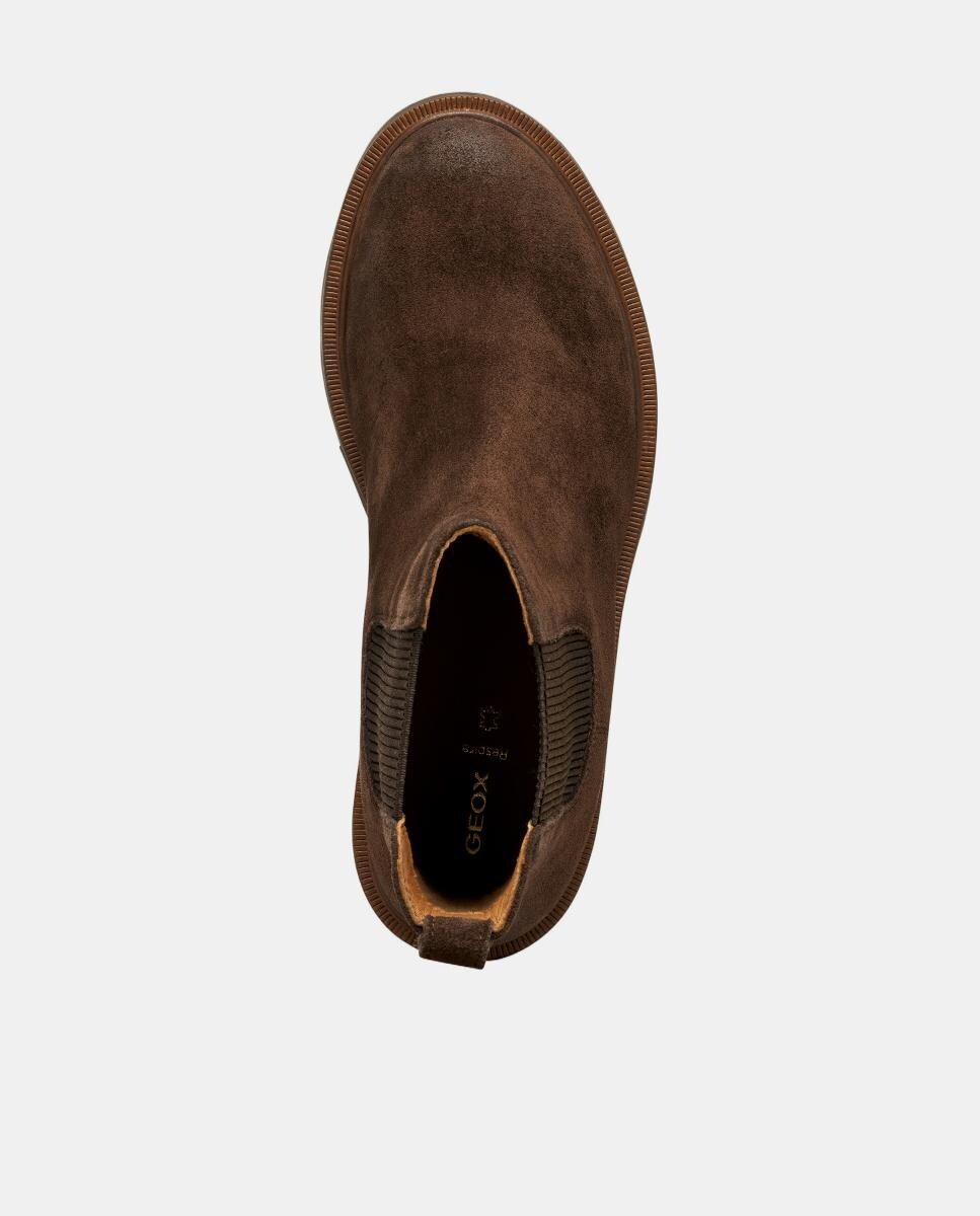 Botins Transpiráveis Castanho-escuro-5