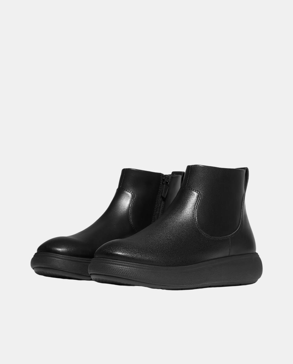 Botins de Couro Preto-5