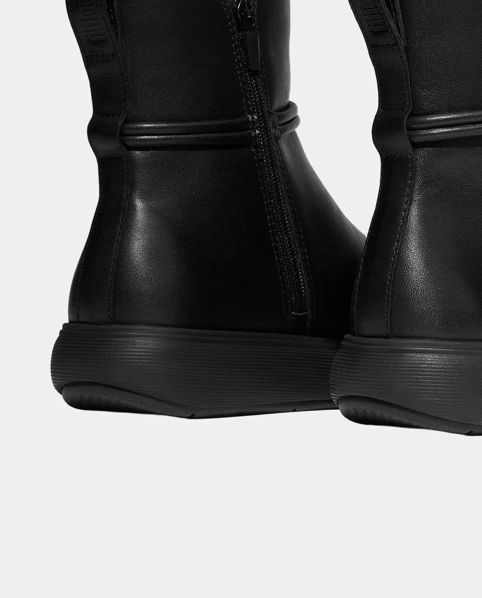 Botins de Couro Preto-2