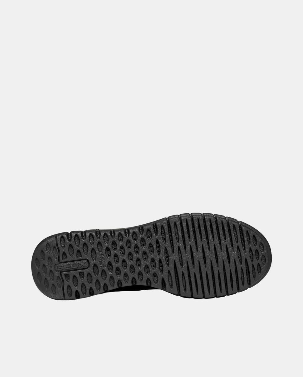 Botin Chelsea de señora en ante - Geox - Negro Negro-6