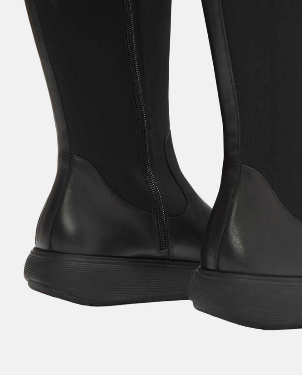 Bota de mujer de piel Iqushion Comff de caña alta - FitFlop - Negro Negro-3