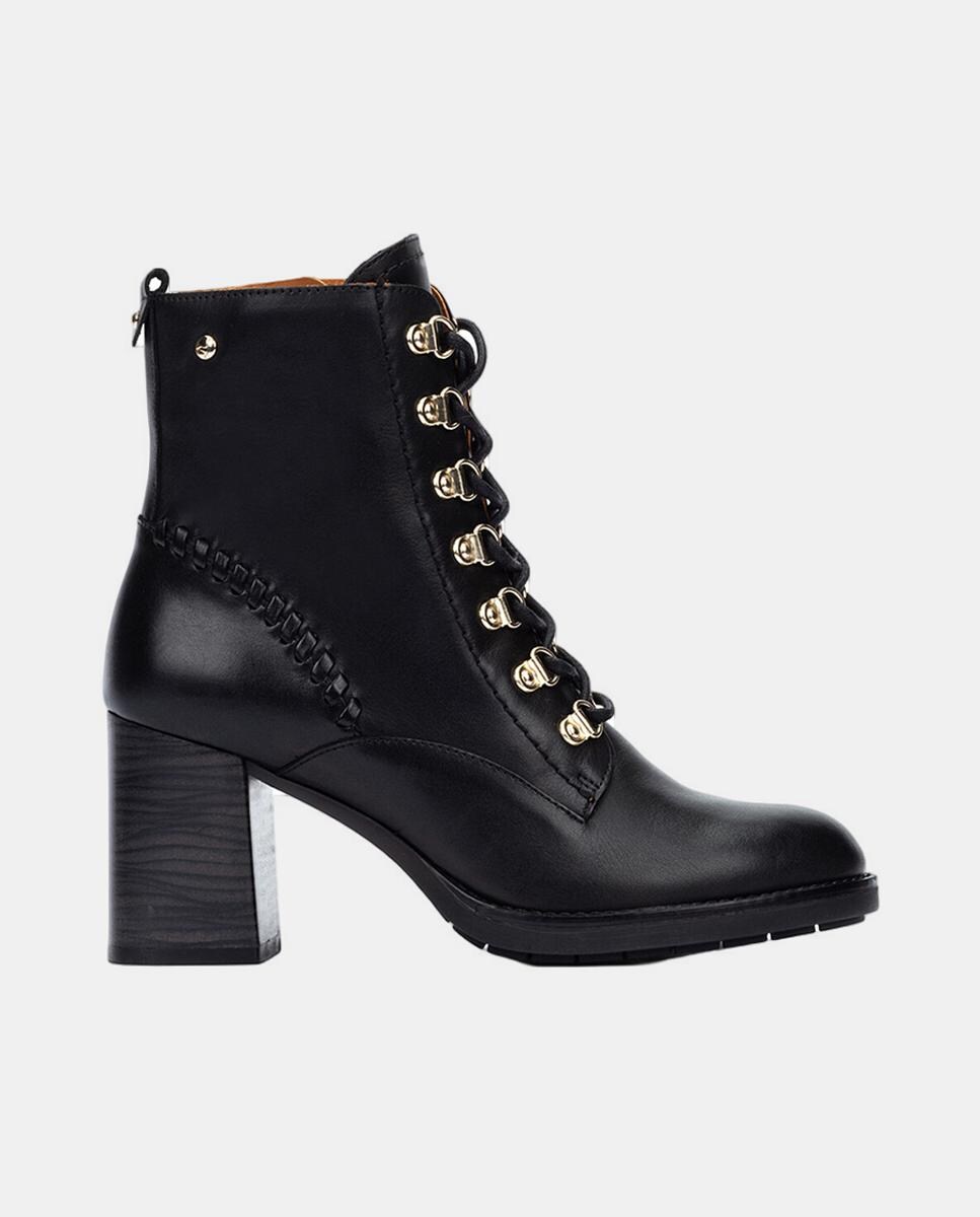 Botines de mujer de piel en color Negro · Pikolinos · El Corte Inglés