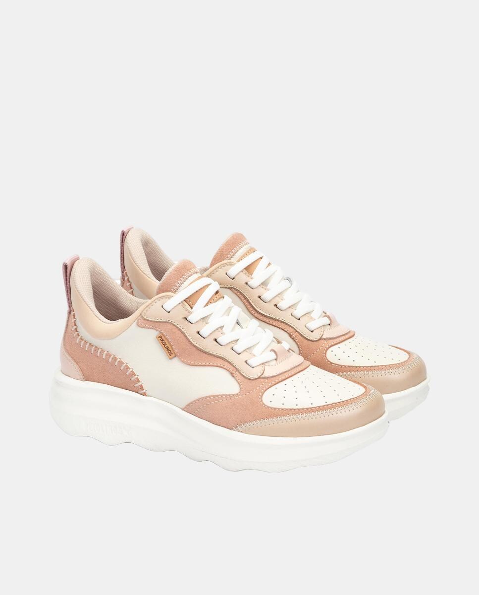 Sapatilhas em Pele - Branco Branco-2