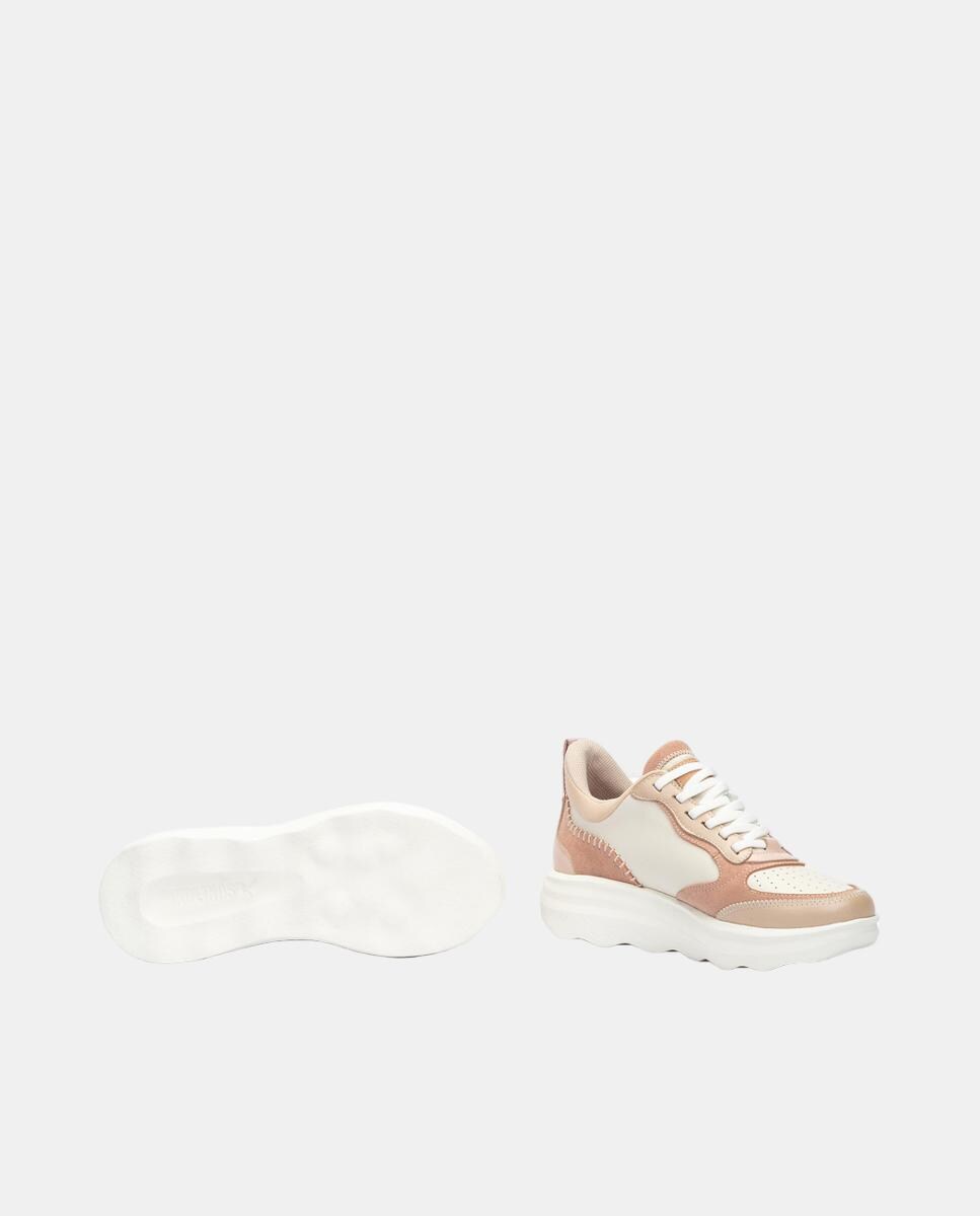 Sapatilhas em Pele - Branco Branco-5