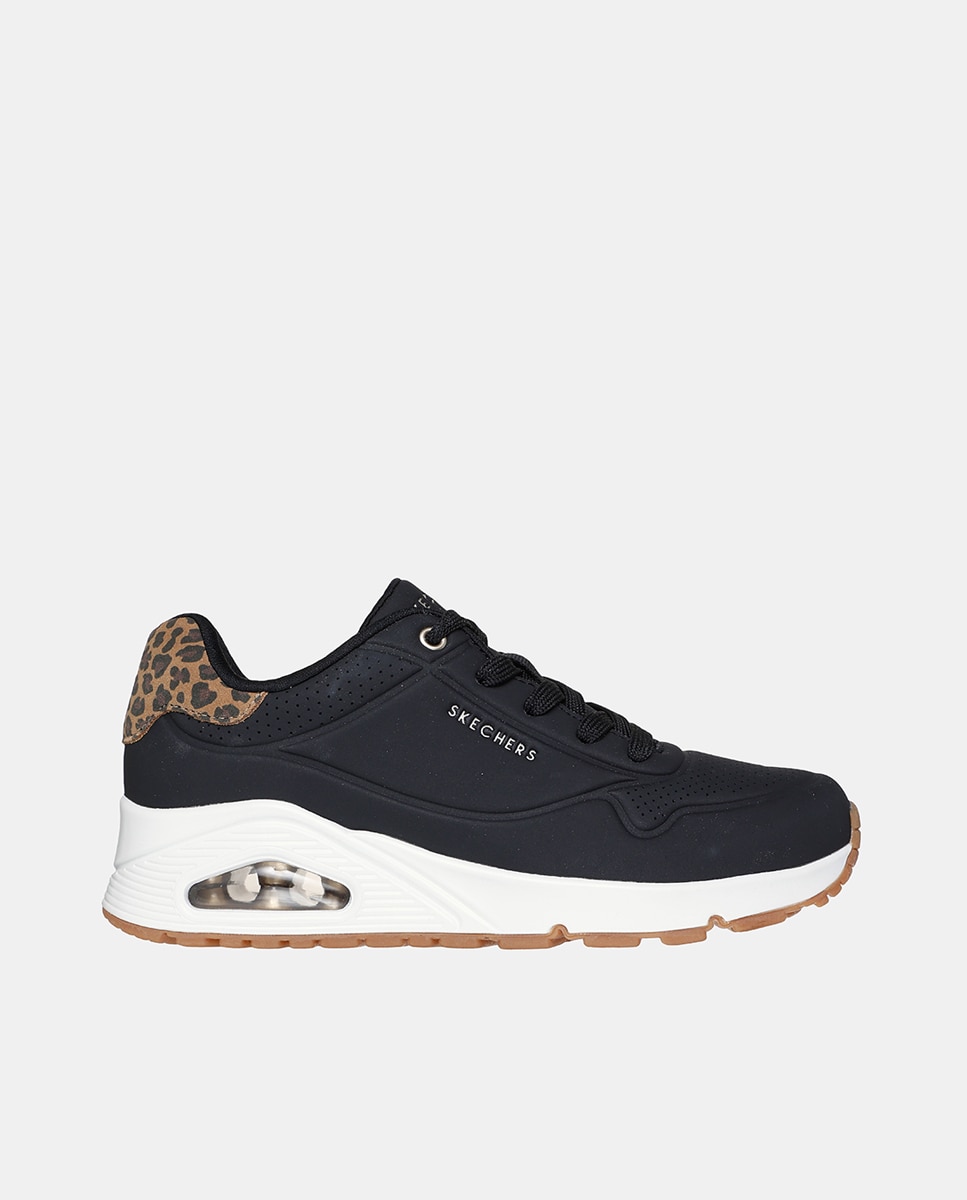 Skechers - Deportivo mujer piel y camara de aire.