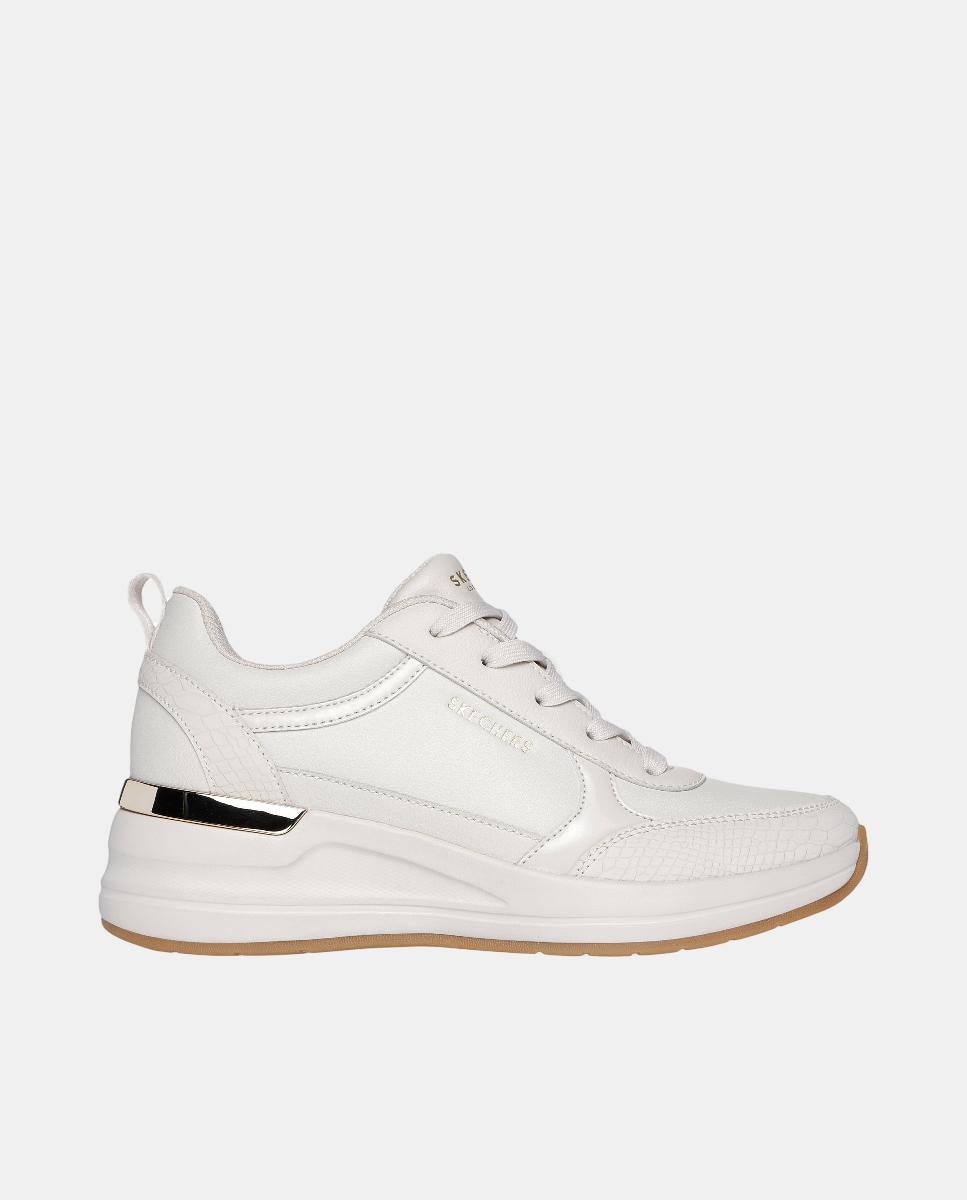 Sapatilhas Casual com Cunha Natural-1