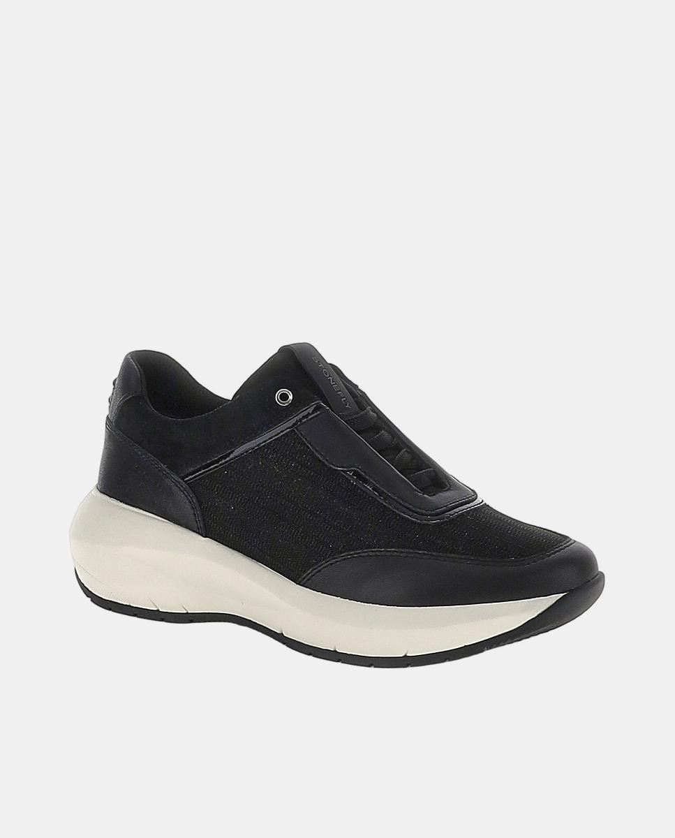 Deportivo mujer cordón - Stonefly - Negro Negro-2
