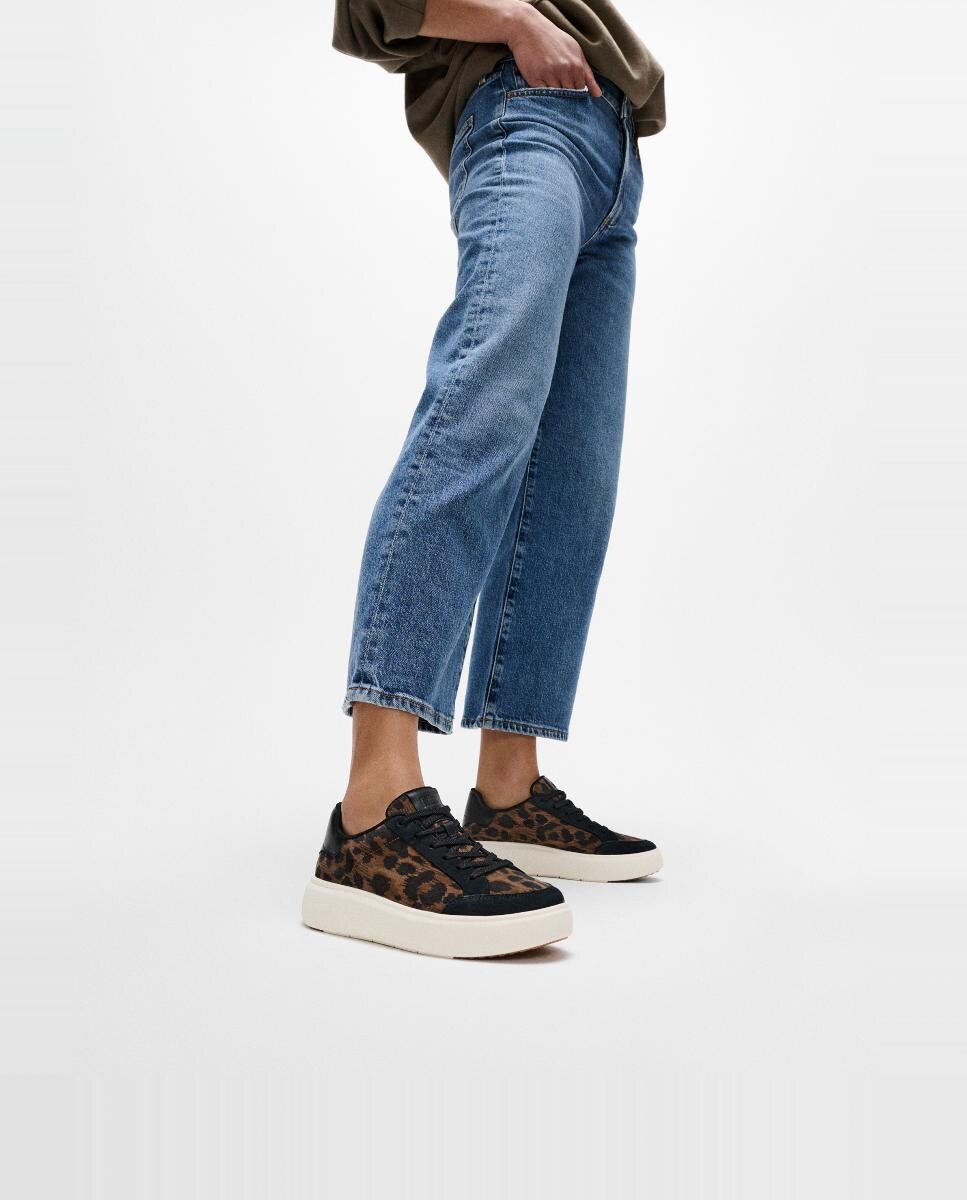 Sapatilhas em Pele Castanho-chocolate-2