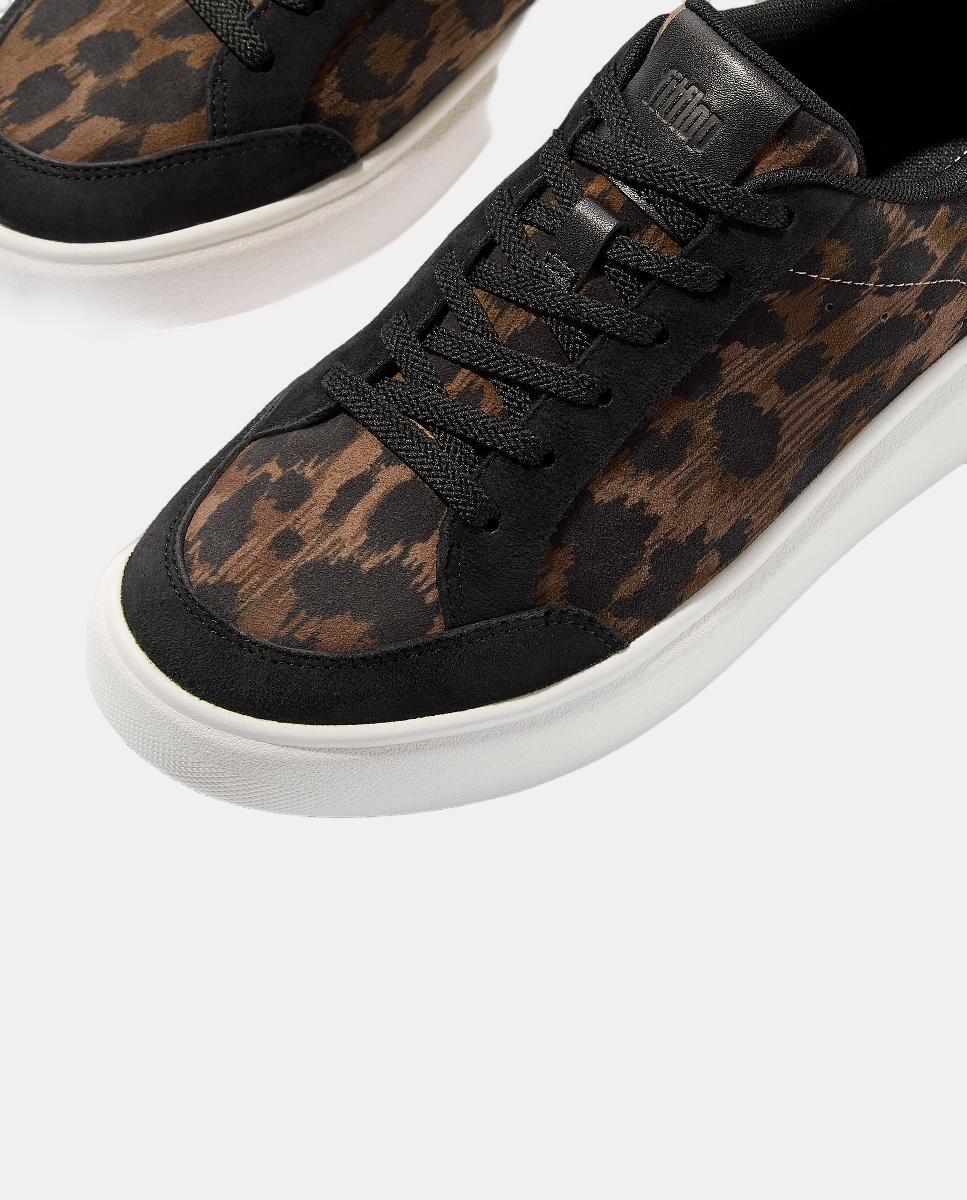 Sapatilhas em Pele Castanho-chocolate-5