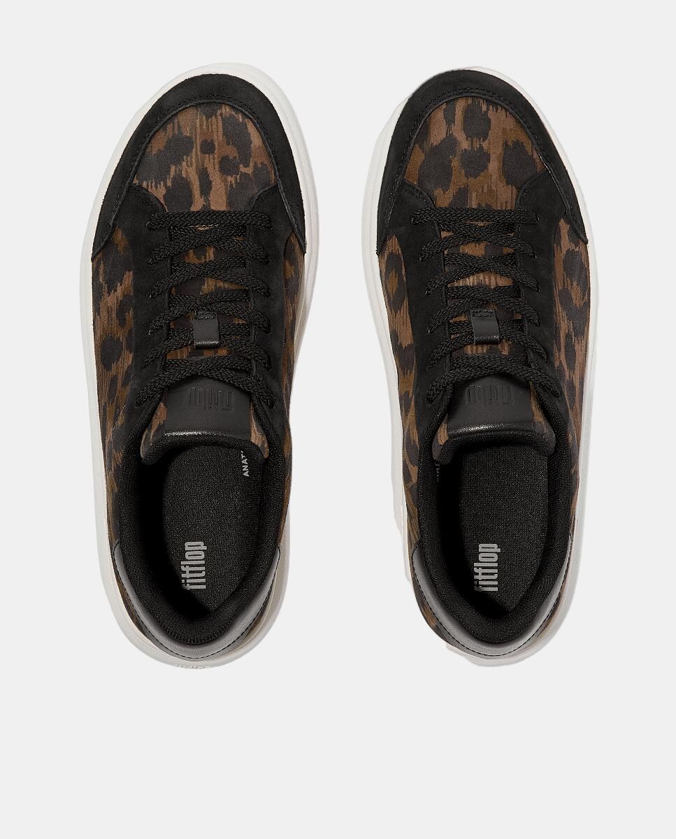 Sapatilhas em Pele Castanho-chocolate-6