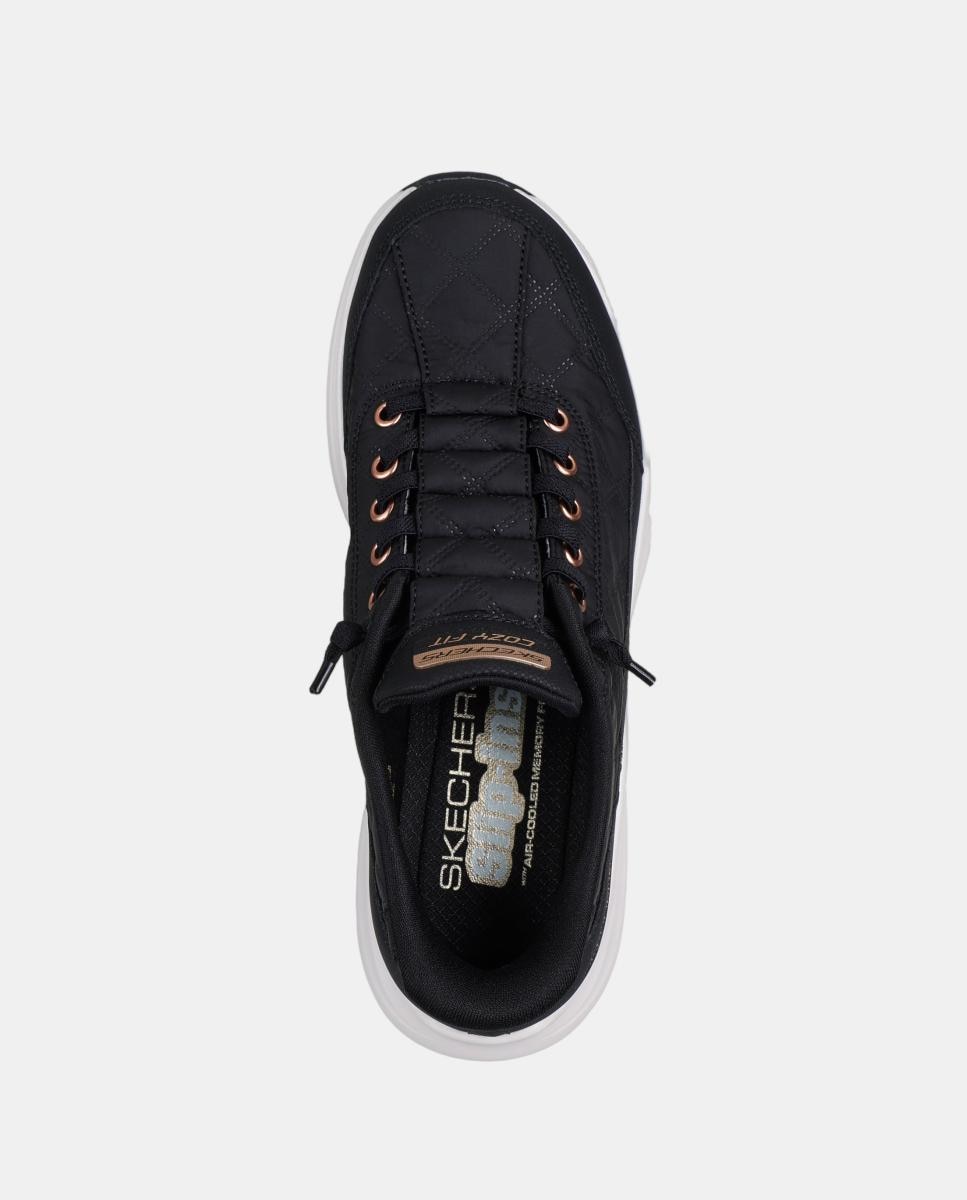 Sapatilhas Cozy Fit e Slip Ins Preto mate-2