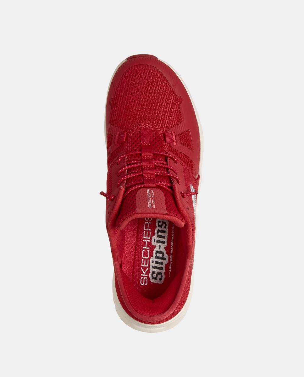 Sapatilhas Glide Step e Slip Ins Vermelho-2