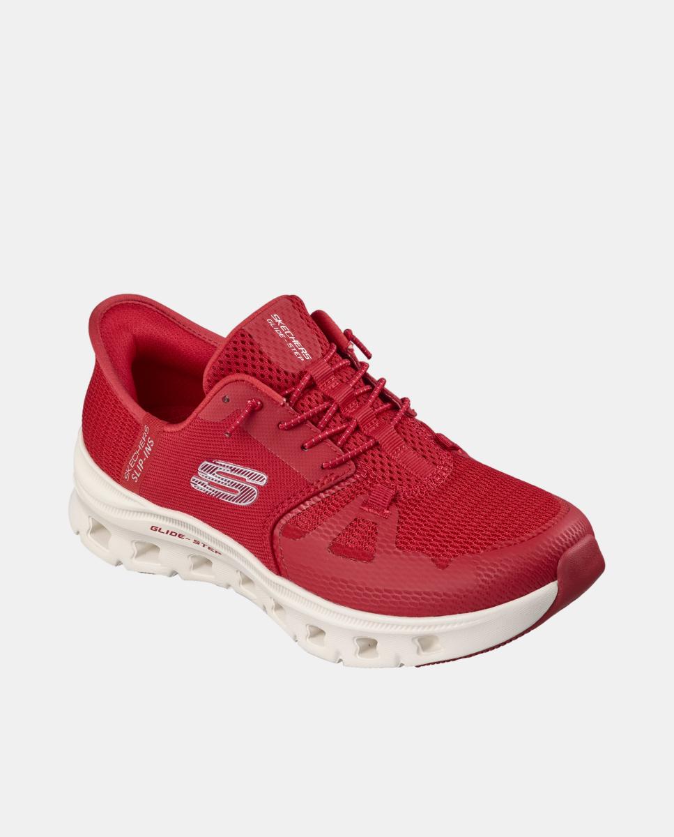 Sapatilhas Glide Step e Slip Ins Vermelho-3