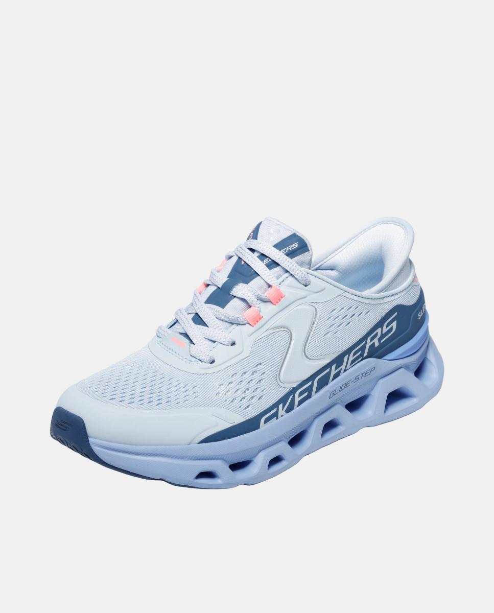 Sapatilhas Glide Step e Slip Ins Azul-2