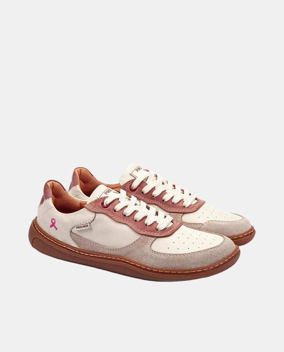 Sapatilhas em Pele Barefoot Unissexo - Branco Branco-2