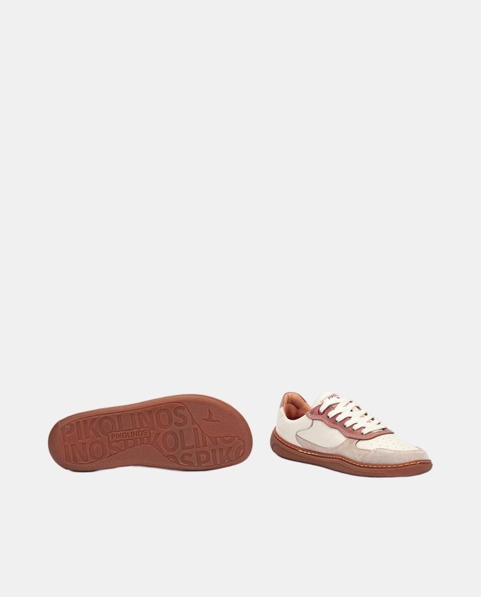 Sapatilhas em Pele Barefoot Unissexo - Branco Branco-5