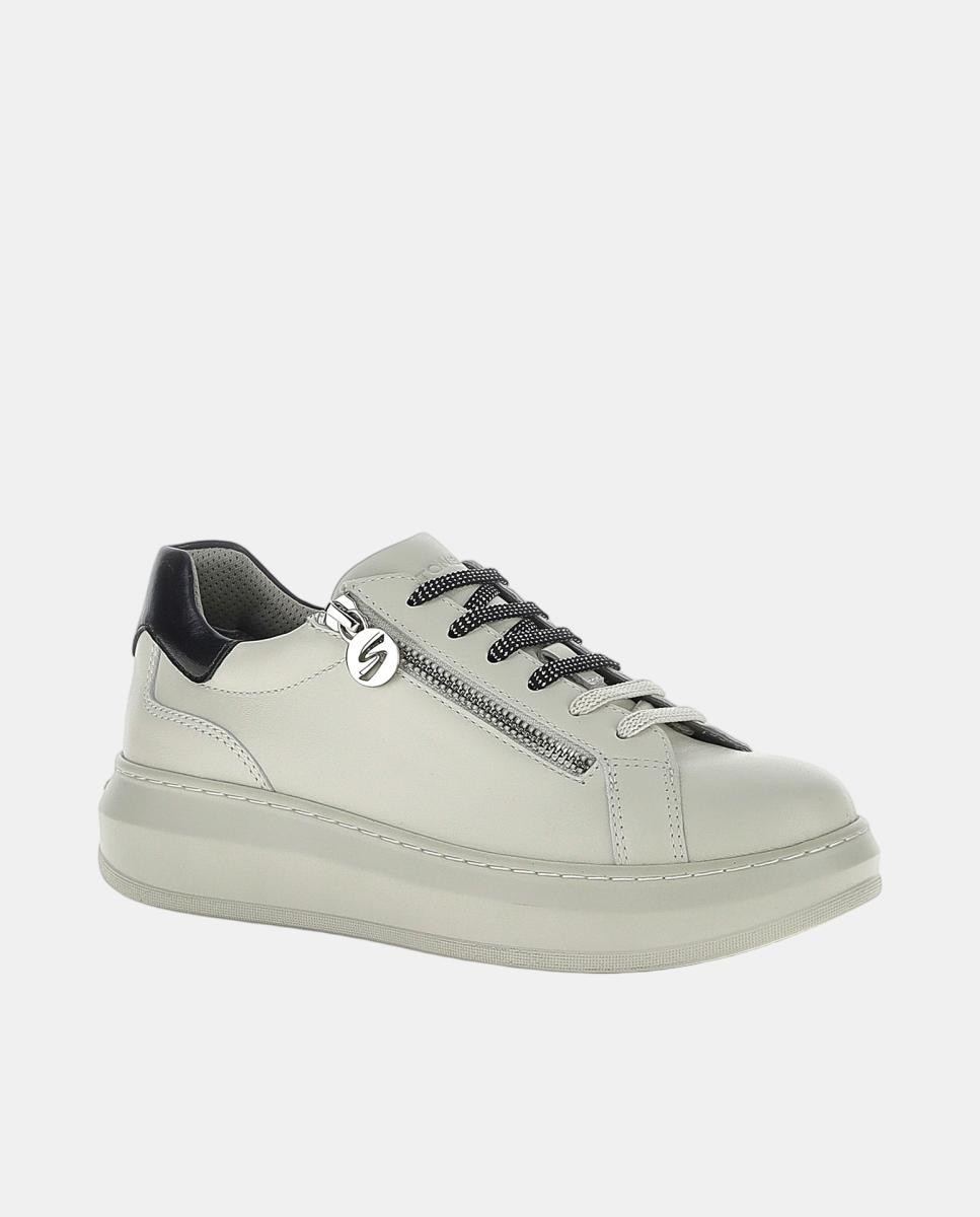 Deportivo de mujer tipo casco con cremallera - Stonefly - Blanco Blanco-2
