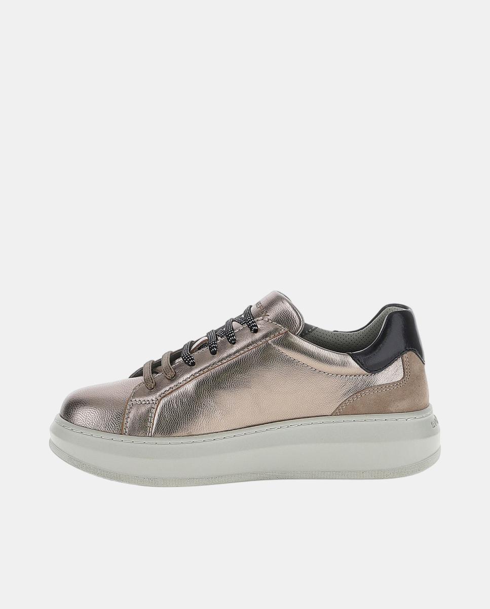 Deportivo de mujer tipo casco con cremallera - Stonefly - Plata Plata-3