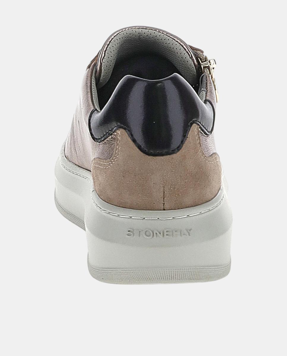 Deportivo de mujer tipo casco con cremallera - Stonefly - Plata Plata-5