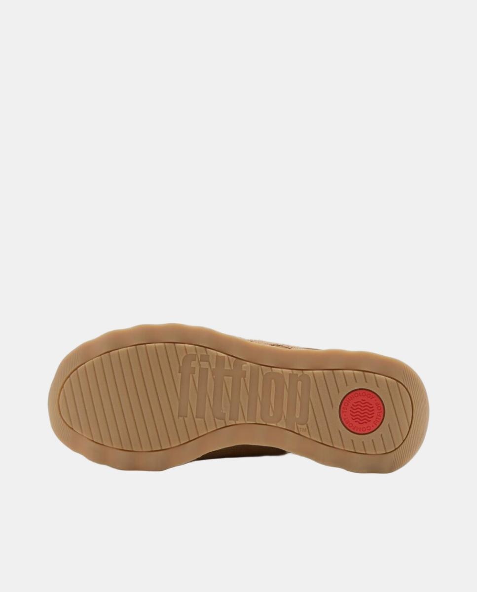 Deportiva de mujer Retro FF cord de piel y pana - FitFlop - Marrón chocolate Marrón chocolate-5
