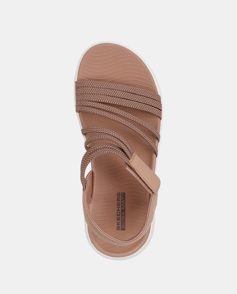 Sandálias Desportivas com Ajuste de Velcro Bege-2