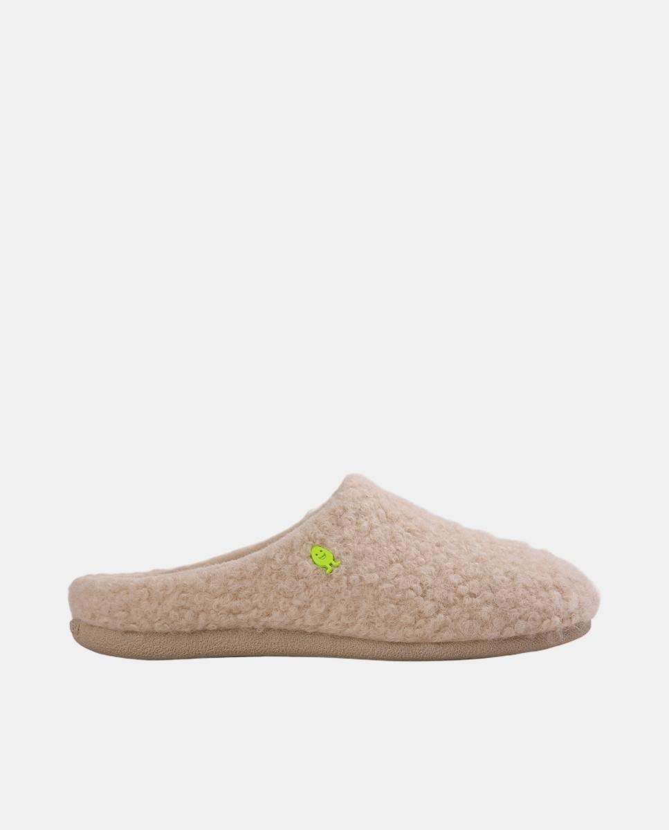 Imagen 1 de Zapatillas de casa pelo borreguito - Hot Potatoes - Beige Beige
