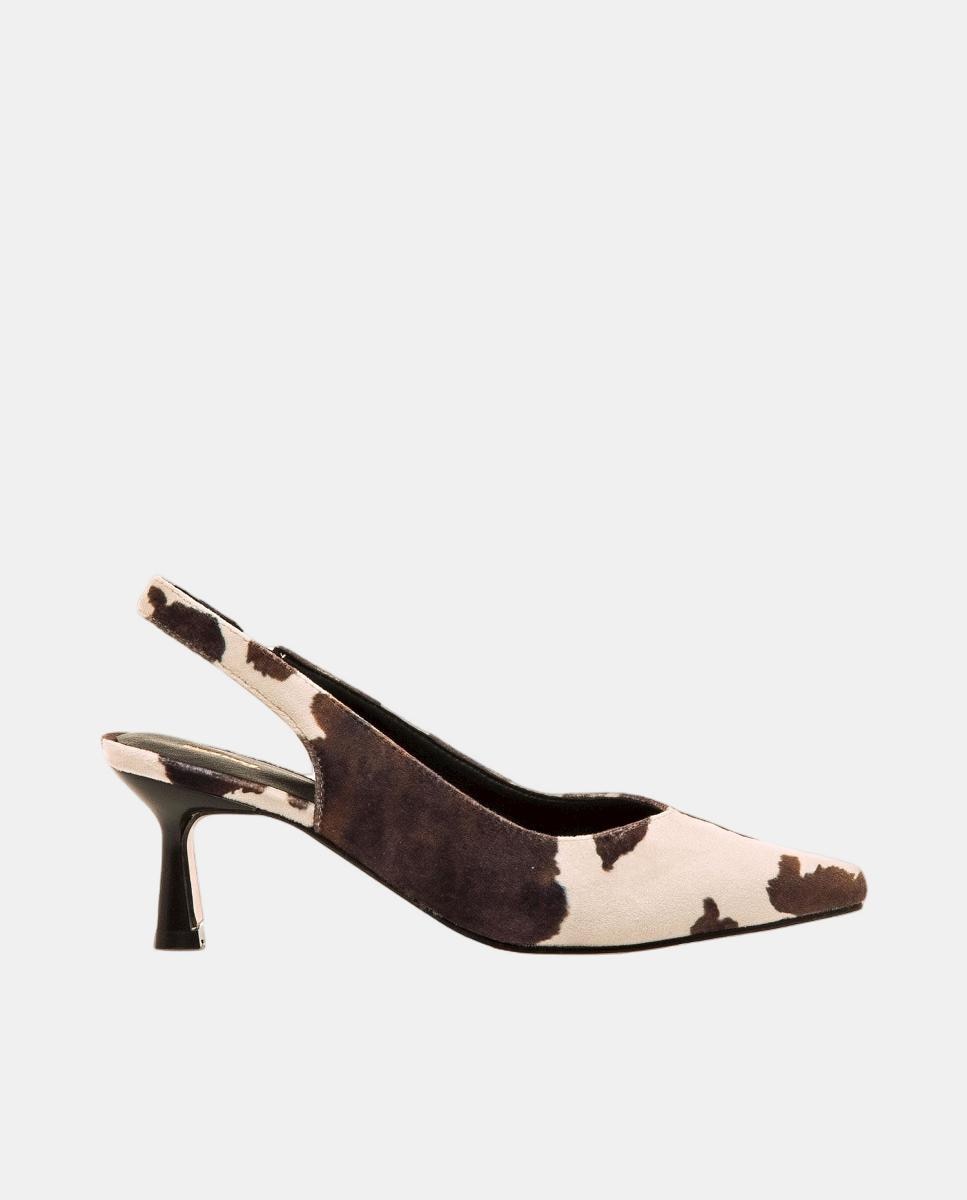 Mustang - Zapatos de tacón destalonados para mujer.