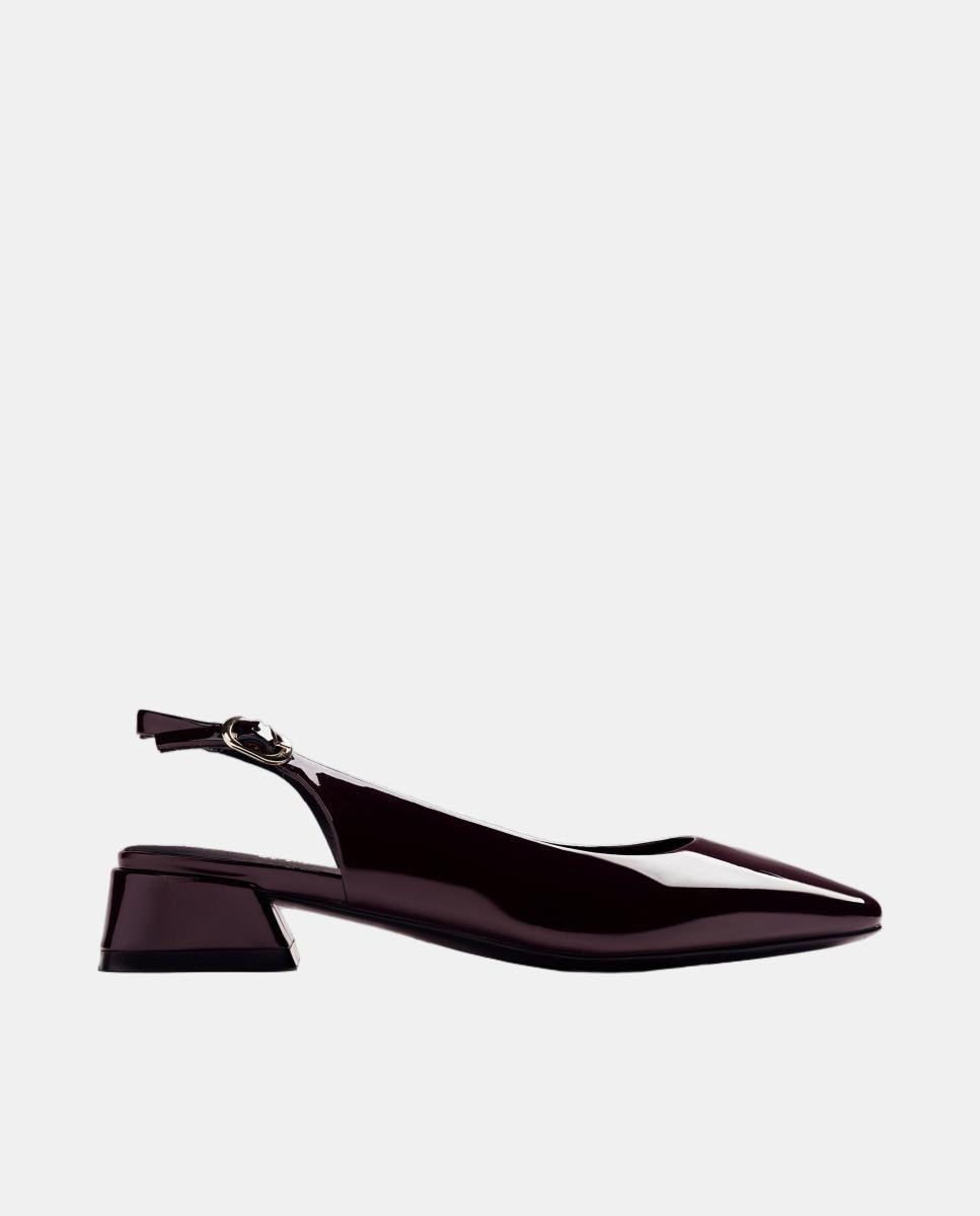 Imagem 0 de Sapatos de Salto Tipo Mules - Preto