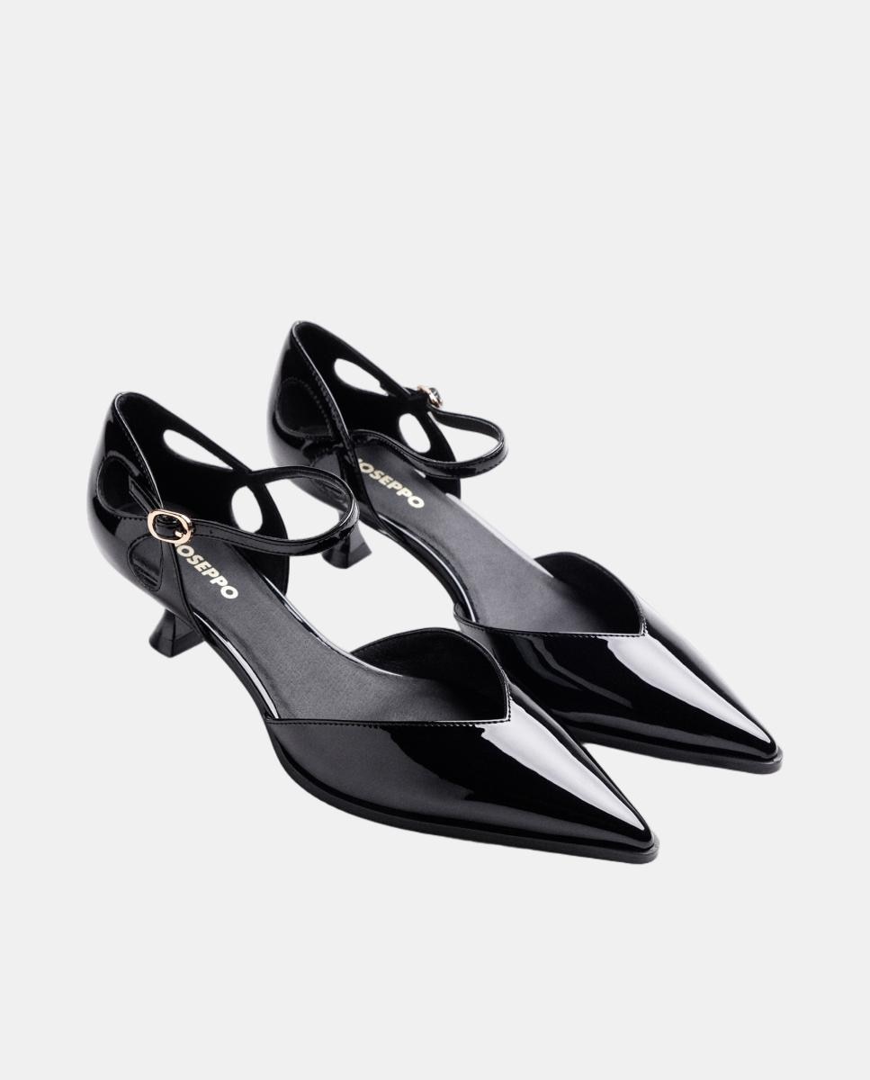 Sapatos de Salto - Preto Preto-2
