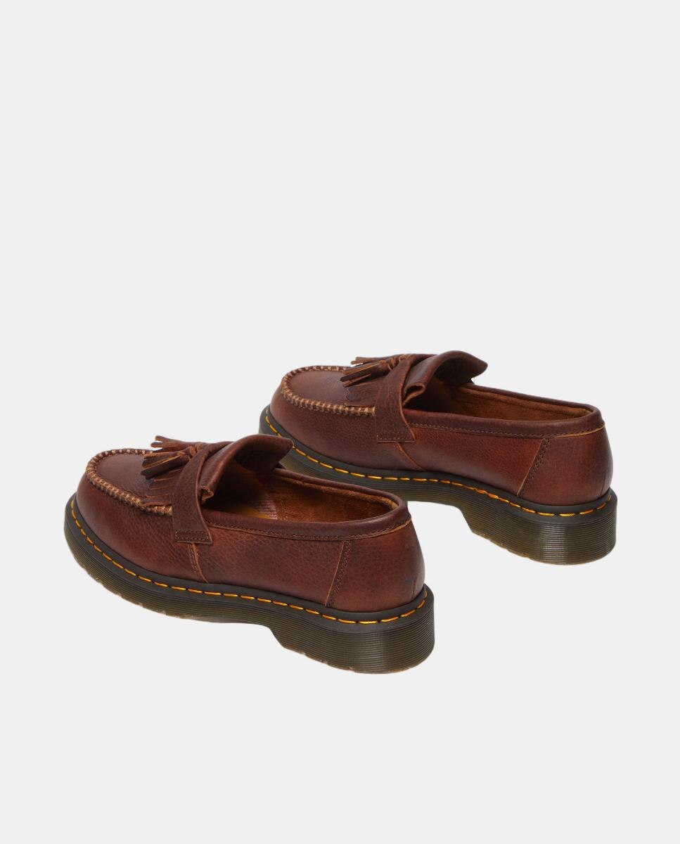 Mocassins Adrian em Pele Ambassador Castanho caramelo-4