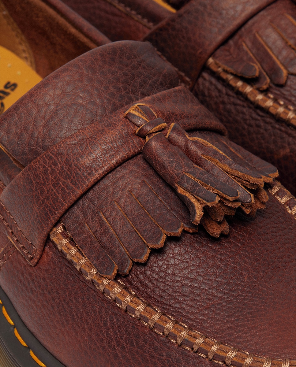 Mocassins Adrian em Pele Ambassador Castanho caramelo-8