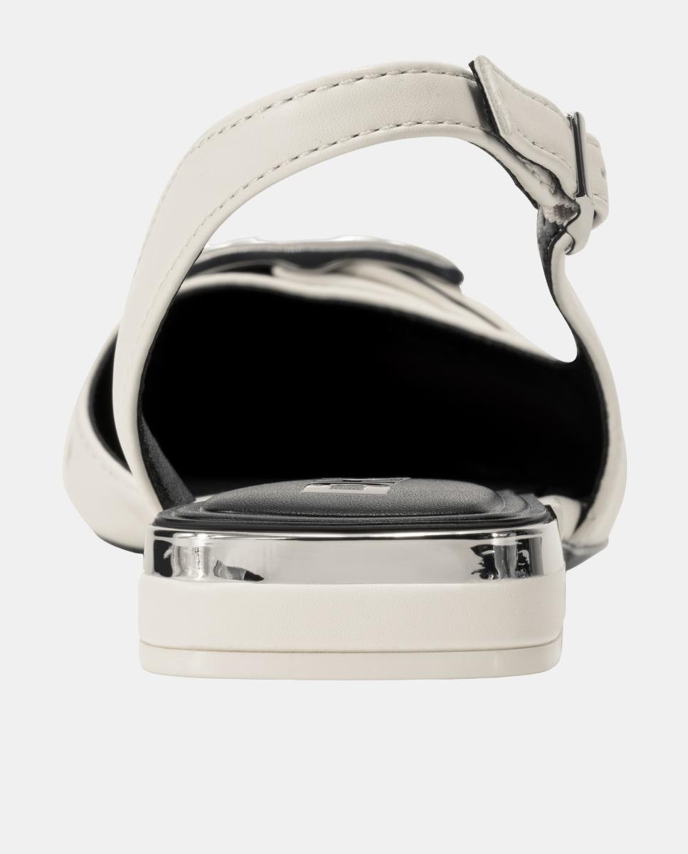 Sapatos Rasos Branco-marfim-4