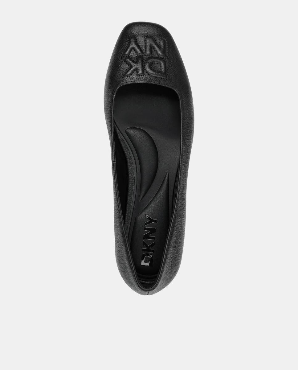 Sapatos Rasos Tipo Sabrinas Preto-3