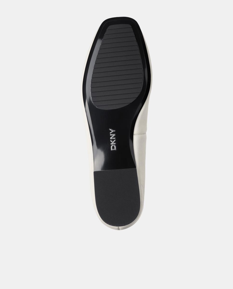 Sapatos Rasos Tipo Sabrinas Branco-marfim-4