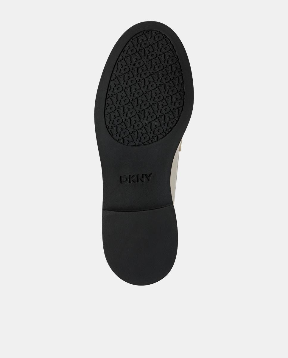 Sapatos Rasos Tipo Mocassins Branco-marfim-5